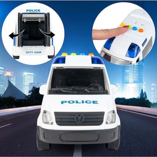 MalPlay Martin Toys Polizei Auto Zurückziehen Für 3+ Jahre