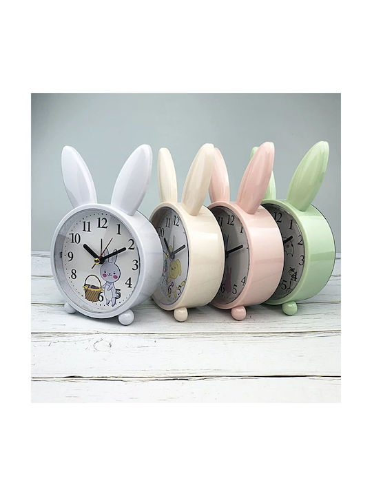 Tabletop Clock with Indicators with Alarm Clock Green 82261