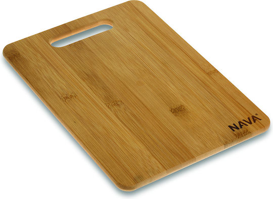 Nava Rectangular Wooden Chopping Board Beige 28x20cm