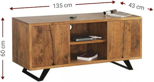 Deli Επιδαπέδιο Μπεζ 135x43x60εκ.