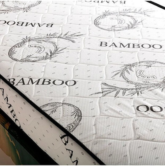 Fully Orthopedic Foam Mattress Single With White Bamboo Fabric (80x180x15cm)