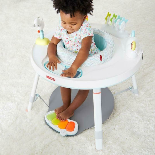 Skip Hop Baby Jumper Centru De Activitate Silver Lining Cloud Cu Muzică Și Sunete Pentru 4+ Luni