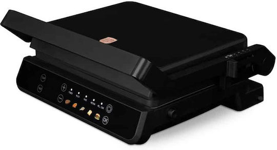 Berlinger Haus Tischplatte Elektrogrill Grill 2000W mit Deckel und einstellbarem Thermostat 23cmx23cmcm