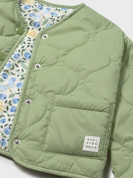 Kids Short Green Blazer