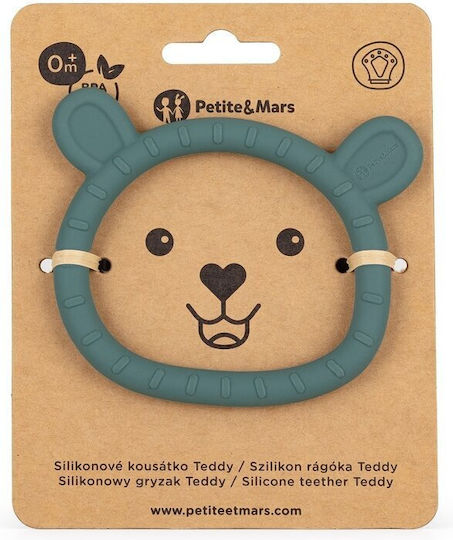 Petite & Mars Inel De Dentitie Masticabil Din Silicon Pentru 0 Luni+