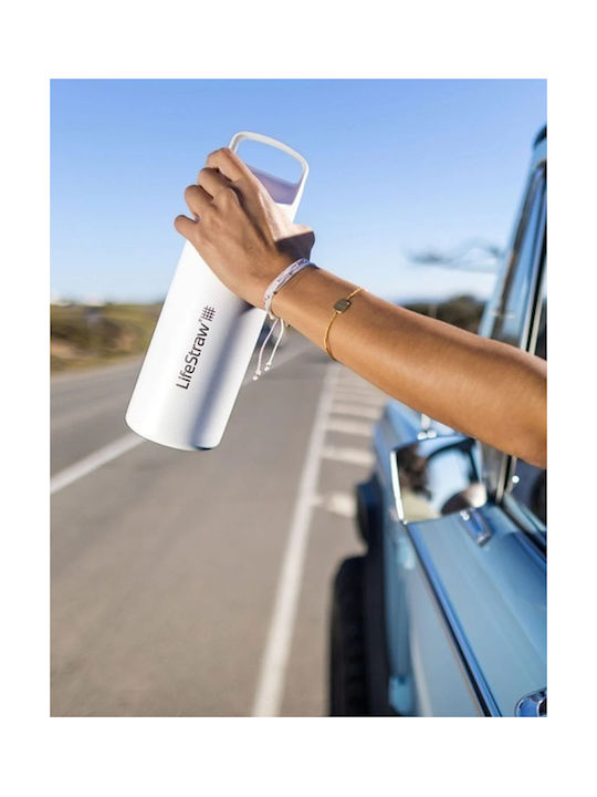 Lifestraw Παγούρι Ανοξείδωτο με Φίλτρο 1000ml Μαύρο