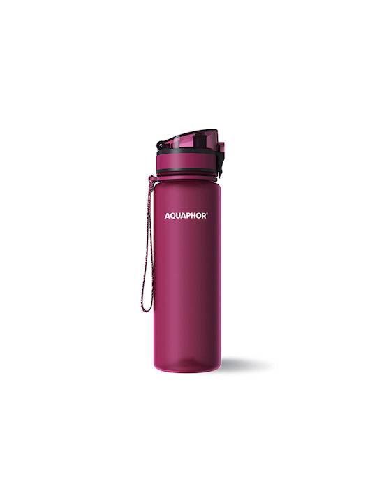 Aquaphor City Sticla de apa cu Filtru 500ml Violet