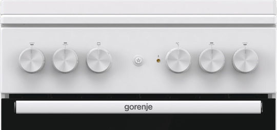 Gorenje Κουζίνα Υγραερίου 68lt με Εστίες Υγραερίου Π50εκ. Λευκή