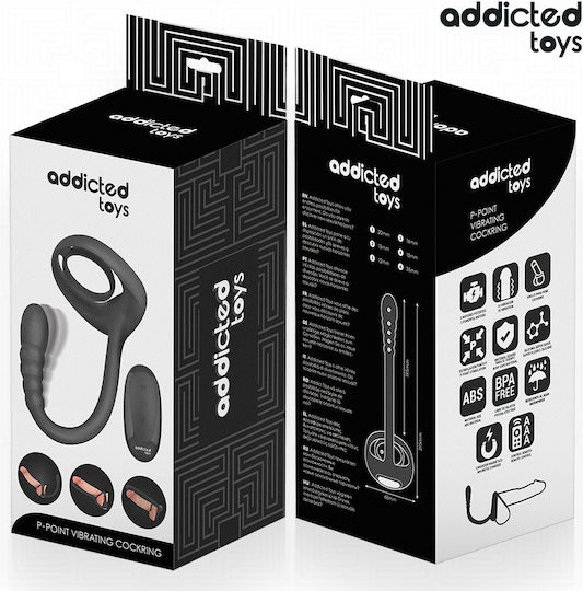 Addicted Toys Вибриращ Пръстен Петел Силикон