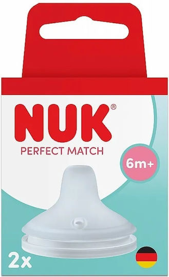 Nuk Perfect Match Babyflaschensauger für 6+ Monate 2cm