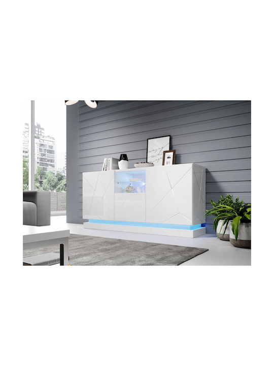 Cama Meble Осветление Qiu 2d1k RGB Скрин с Чекмеджета
