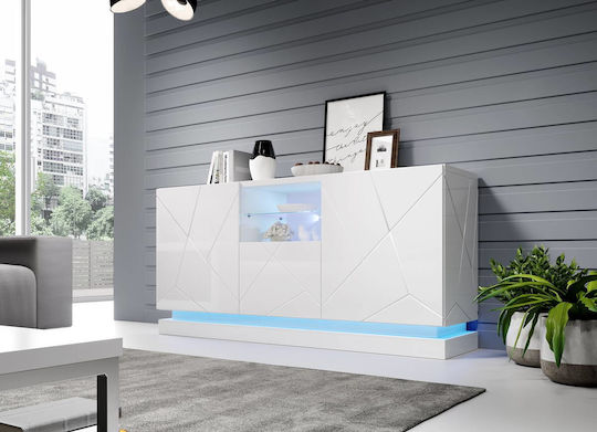 Cama Meble Осветление Qiu 2d1k RGB Скрин с Чекмеджета