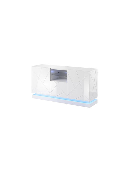 Cama Meble Осветление Qiu 2d1k RGB Скрин с Чекмеджета