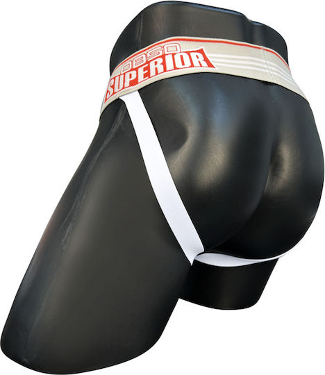 Kinksters Jockstrap Sexy pentru bărbați Alb