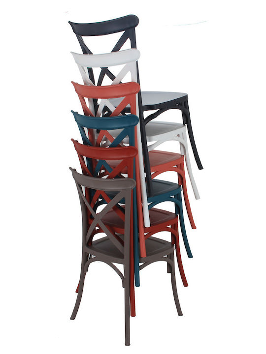 Outdoor Chair Polypropylene Rotten Apple 48x52x91cm