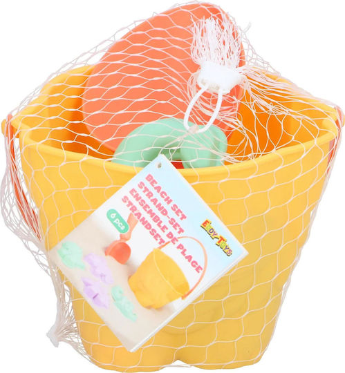 Eddy Toys 6-piece Sand Bucket Set