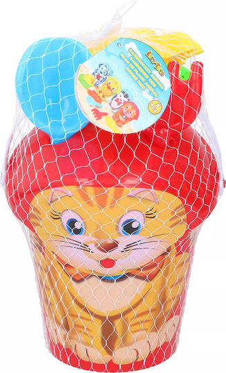 Eddy Toys Пясъчник Комплект Сандък 29см 5 Бройки