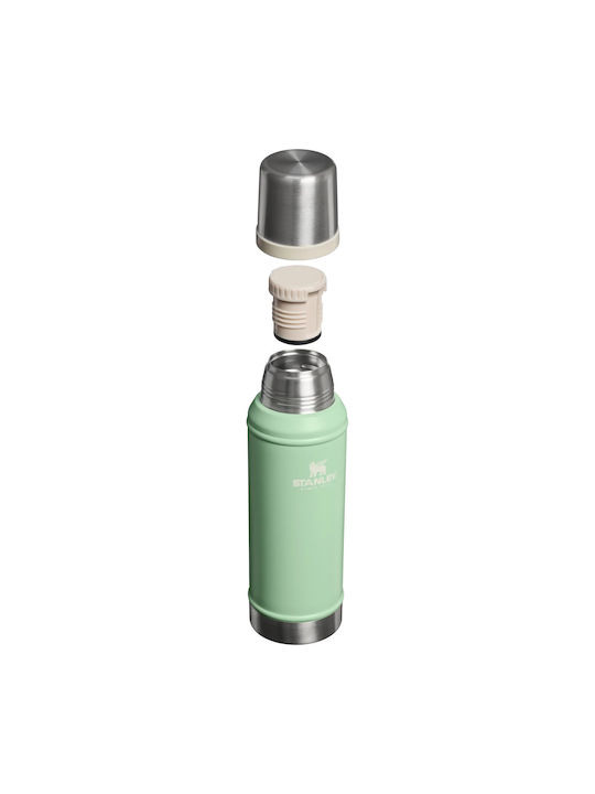 Stanley Bottle Παγούρι Ανοξείδωτο 1000ml Πράσινο
