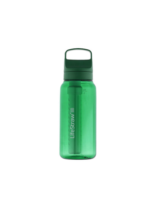 Lifestraw Παγούρι Πλαστικό με Φίλτρο 1000ml Πράσινο