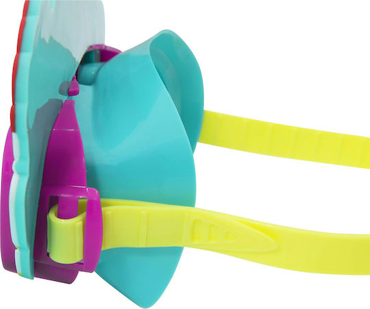 Bestway Aquapals Silicone Diving Mask with Snorkel Kids Purple/Turquoise