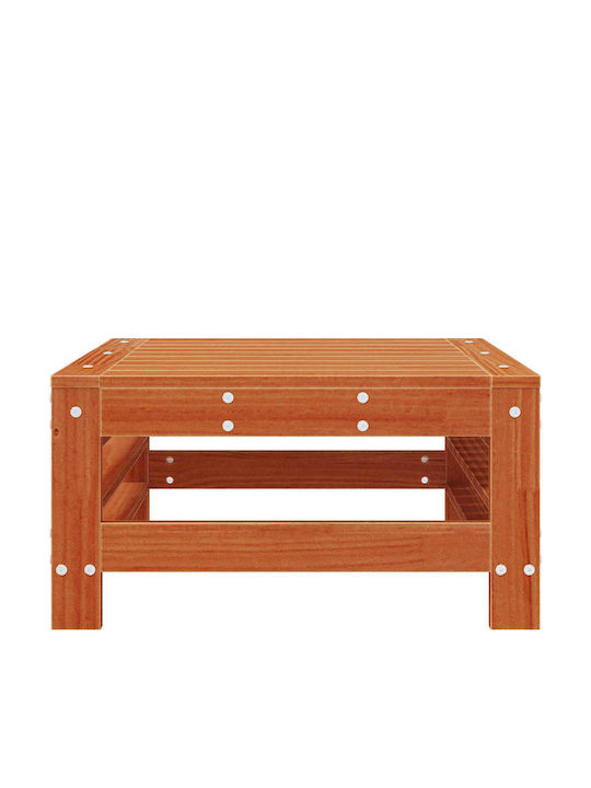 Zweisitziges Sofa Außenbereich Holz mit Kissen 57.5x57.5x30cm