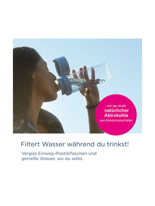 Brita Fill Παγούρι με Φίλτρο 600ml Γαλάζιο