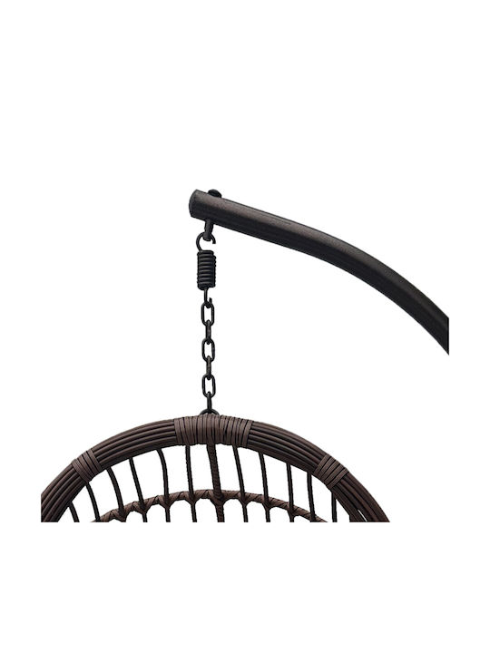 Cungo Cungo Φωλιά με Βάση Μεταλλική Μ125xΠ105xΥ195cm Καφέ Cungo Cungo Φωλιά με Βάση Μεταλλική Μ125xΠ105xΥ195cm Καφέ
