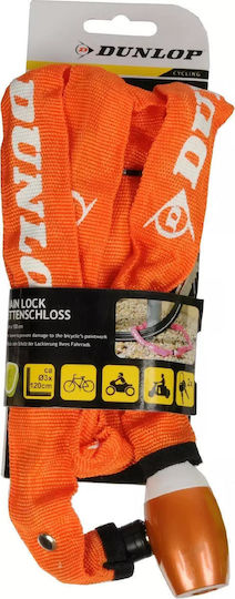 Dunlop 120cm Bicycle Chain Lock