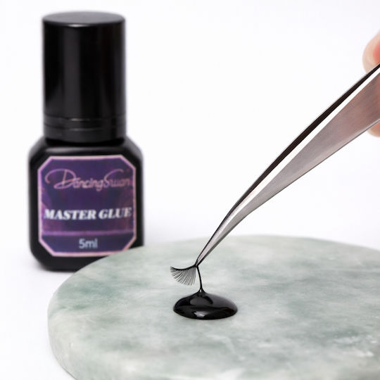 Adeziv Profesional Pentru Extensii de Gene Dancingswan Master Glue Uscare Rapidă Fixare Puternică 5ml
