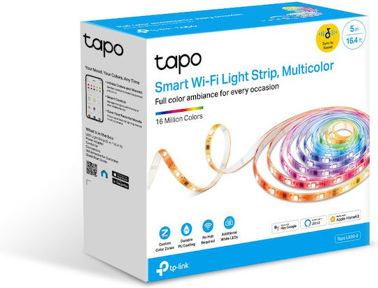 TP-LINK Smart LED Strip Wi-Fi 220V RGBW Light 5m