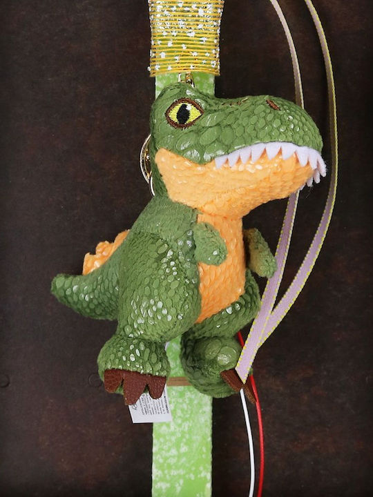 Synchronia Osterkerze Dinosaurier Schlüsselanhänger Grüner