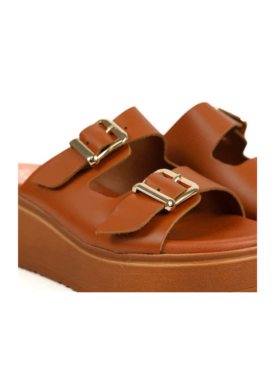 Ταμπά Flatforms Ανατομική Σόλα Διπλή Αγκράφα