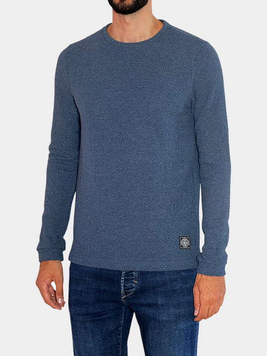 Bluza Mânecă Lungă Albastru Indigo