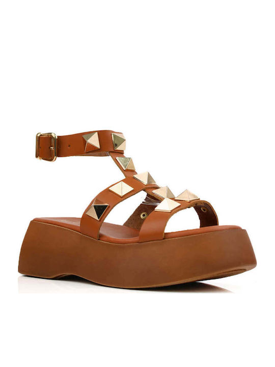 Ταμπά Flatforms Χρυσά Μεταλλικά Στοιχεία