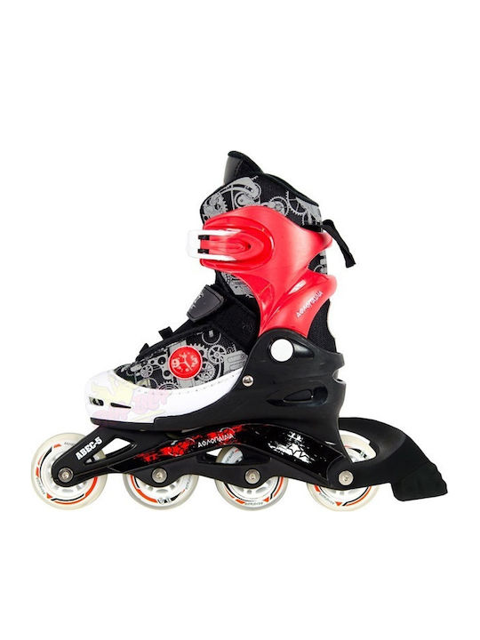 3K Medical Line S.A. Inline Αυξομειούμενα Rollers Κόκκινα Παιδικά