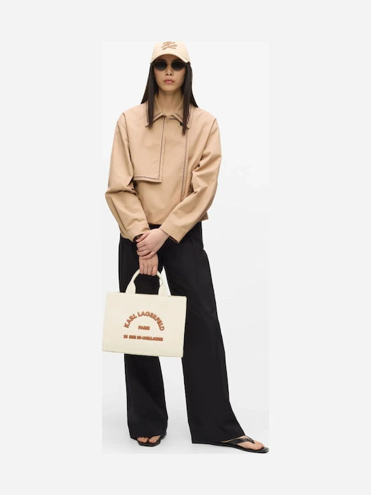 Karl Lagerfeld Damenhandtasche aus Kunstleder