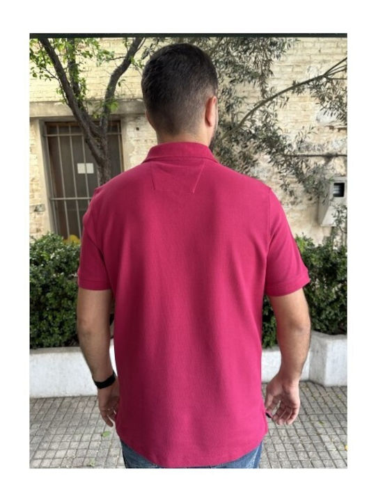 Nautica Polo T-shirt Deep Fuschia Nautica Polo T-shirt Deep Fuschia