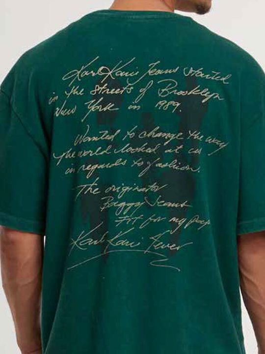 Signature Washed T-shirt Green