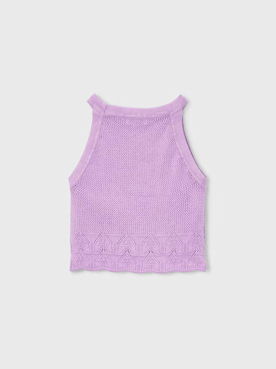 Bluză pentru copii Fără mâneci Lilac