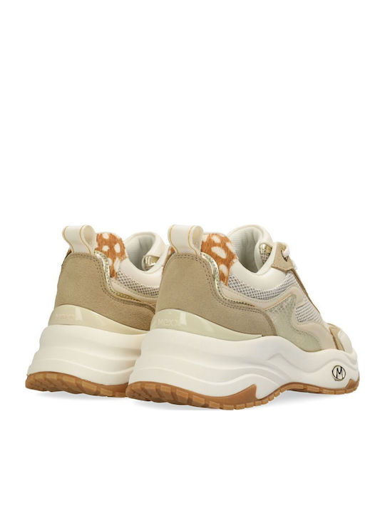 Damen Sneakers Beige