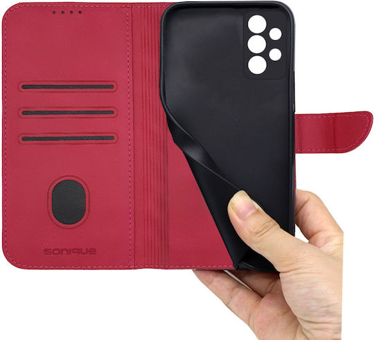 Sonique Urban Wallet Mobile Phone Case Samsung Galaxy A23 5G Galaxy A23 4G Fuchsia