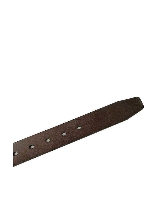 Men's Belt Leather Brown