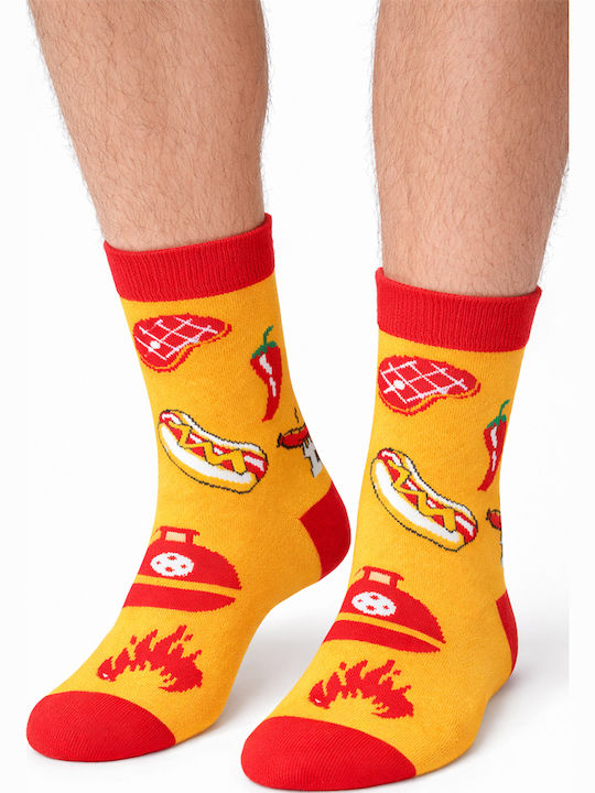 Carnaval Socks Κάλτσες με Σχέδια Πορτοκαλί Carnaval Socks Κάλτσες με Σχέδια Πορτοκαλί