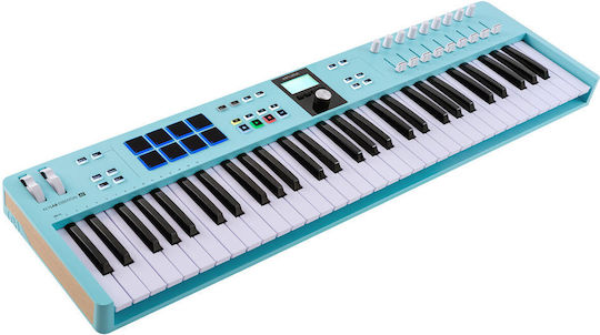 Arturia Midi Controller Keylab Essential with 61 Keys Blue