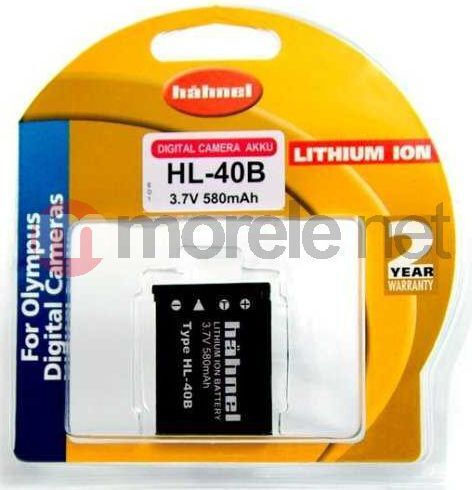 Hahnel Hhnel Batterie Olympus Hl-40b/42b Li-40b/li-42b