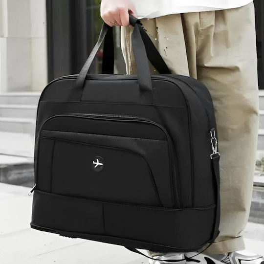 Sack Voyage Black Fabric L55xW22xH38cm