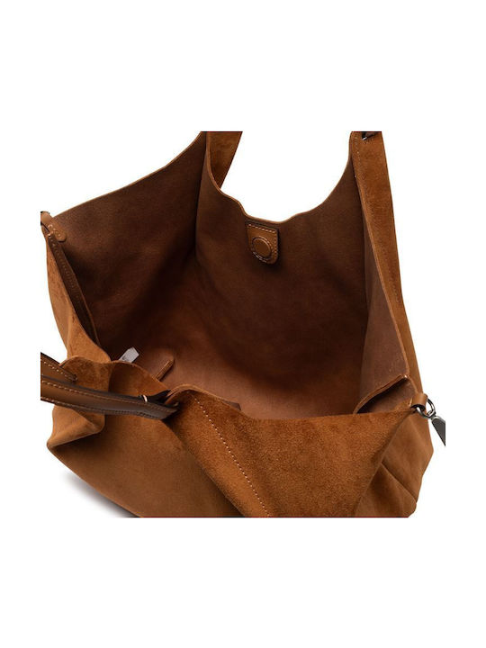 Leather Women's Bag Shoulder Brown