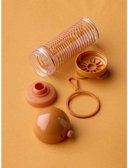 Hoptimist Kids Water Bottle Plastic Orange 400ml