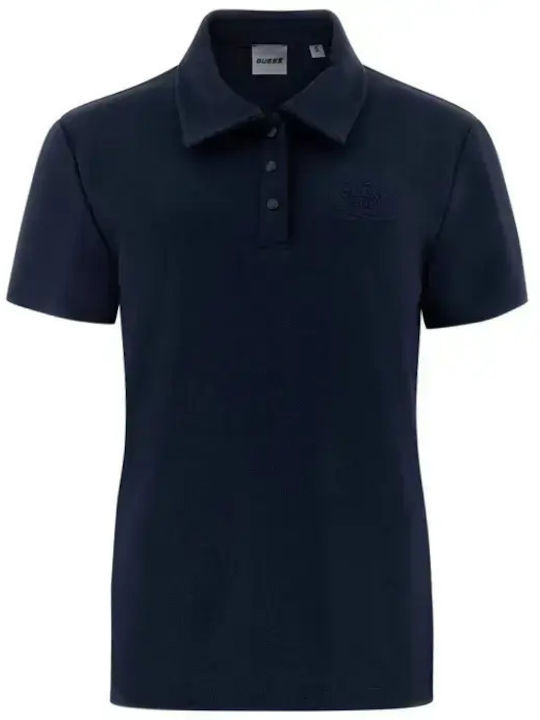 Paula Damen Polo Bluse Kurzarm Dark Blue