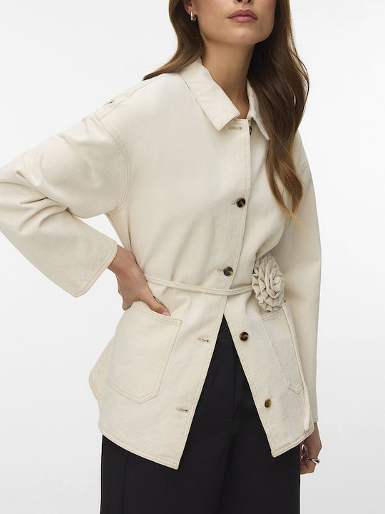 Vero Moda Μπουφάν Ecru